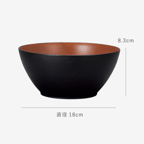 レンジ欅木目ボウル 大 ナチュール.|s9